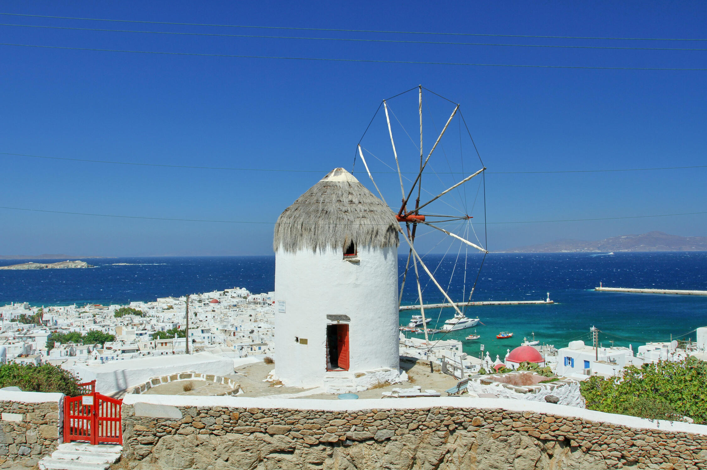 Windmills of Mykonos, Greece