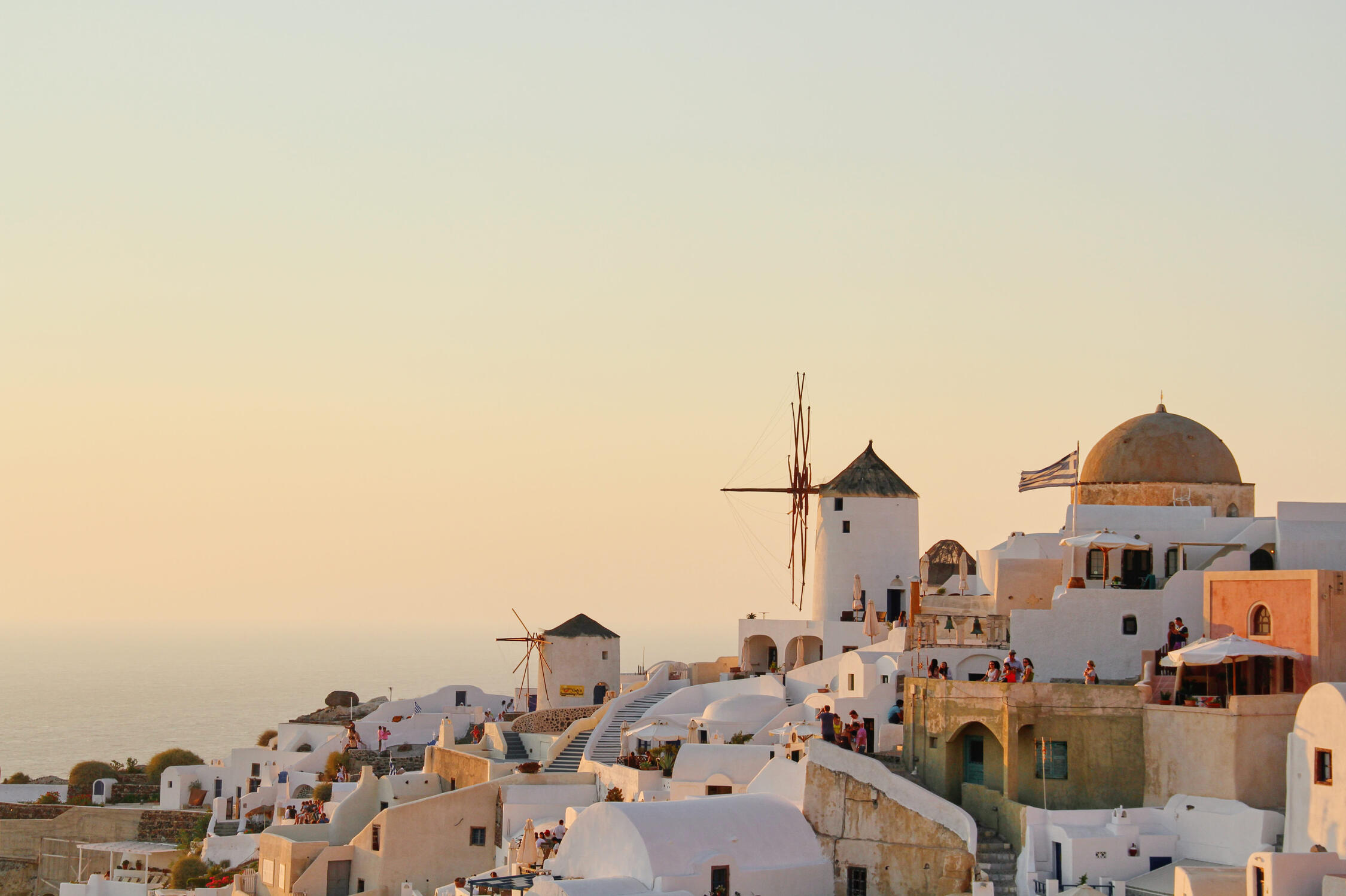 Mykonos skyline, Greece
